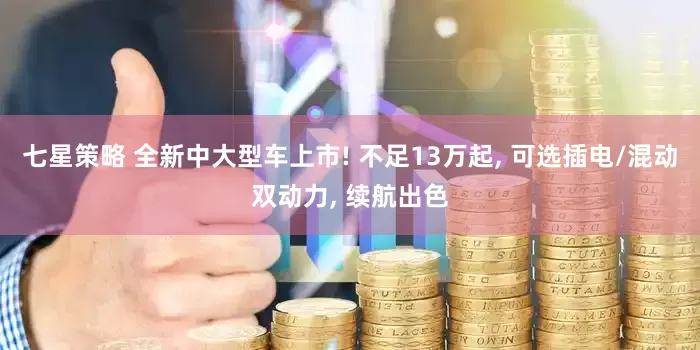 七星策略 全新中大型车上市! 不足13万起, 可选插电/混动双动力, 续航出色